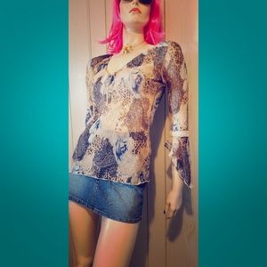 🌈VTG 90s does 70s🦋BOHO Festival Top by EYESHADOW